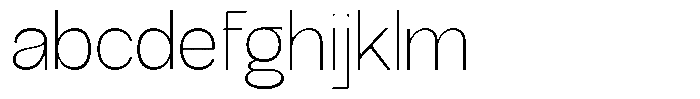 GC Molecule Thin FONT