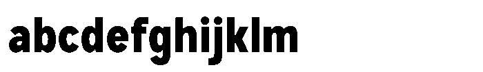 GC Monza Sans Bold Condensed FONT