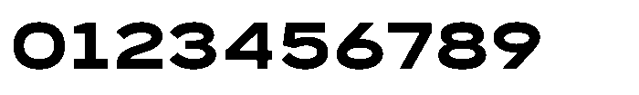 GC Monza Sans Bold Expanded Font OTHER CHARS