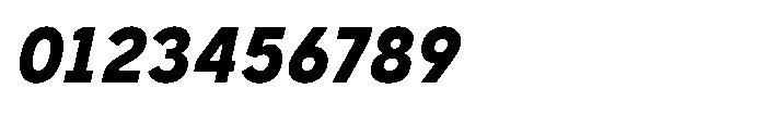 GC Monza Sans Bold Semi Condensed Italic Font OTHER CHARS