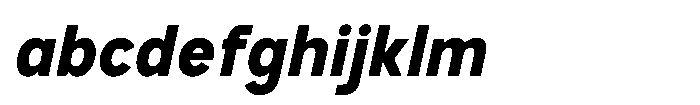 GC Monza Sans Bold Semi Condensed Italic FONT