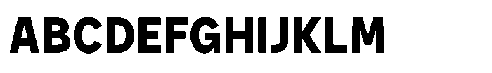 GC Monza Sans Bold Semi Condensed Font UPPERCASE