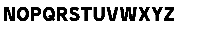 GC Monza Sans Bold Semi Condensed Font UPPERCASE