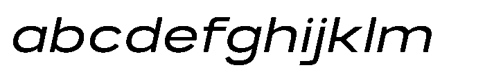 GC Monza Sans Expanded Italic FONT