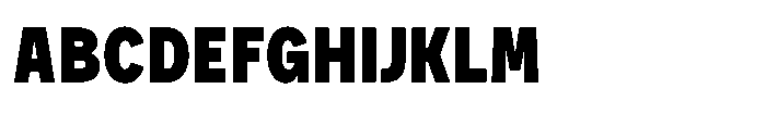 GC Monza Sans Extra Bold Condensed Font UPPERCASE