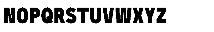 GC Monza Sans Extra Bold Condensed Font UPPERCASE