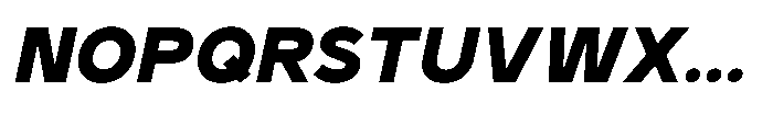 GC Monza Sans Extra Bold Italic Font UPPERCASE