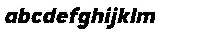 GC Monza Sans Extra Bold Semi Condensed Italic FONT