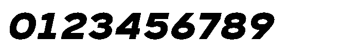 GC Monza Sans Extra Bold Semi Expanded Italic Font OTHER CHARS