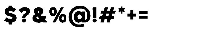 GC Monza Sans Extra Bold Font OTHER CHARS