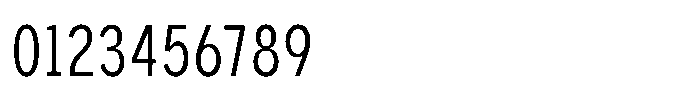 GC Monza Sans Extra Light Condensed Font OTHER CHARS