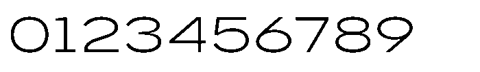 GC Monza Sans Extra Light Expanded Font OTHER CHARS
