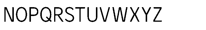 GC Monza Sans Extra Light Semi Condensed Font UPPERCASE