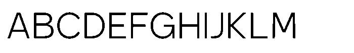 GC Monza Sans Extra Light Font UPPERCASE