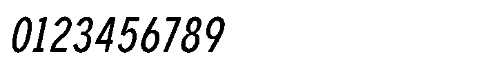GC Monza Sans Light Condensed Italic Font OTHER CHARS