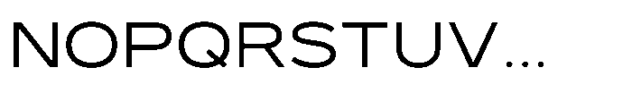 GC Monza Sans Light Expanded Font UPPERCASE