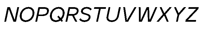 GC Monza Sans Light Italic Font UPPERCASE