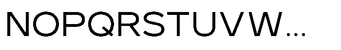 GC Monza Sans Light Semi Expanded Font UPPERCASE
