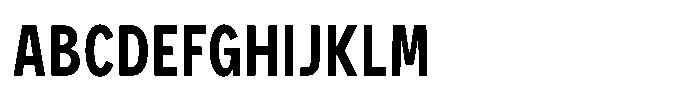 GC Monza Sans Medium Condensed Font UPPERCASE