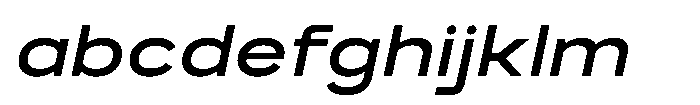GC Monza Sans Medium Expanded Italic FONT