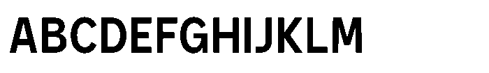 GC Monza Sans Medium Semi Condensed Font UPPERCASE