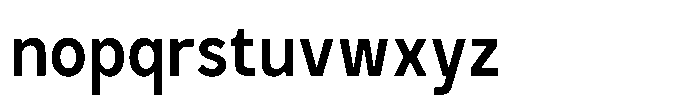 GC Monza Sans Medium Semi Condensed Font LOWERCASE