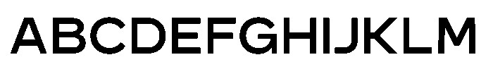 GC Monza Sans Medium Semi Expanded Font UPPERCASE