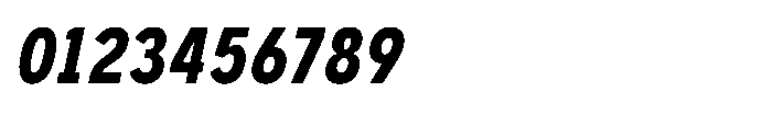 GC Monza Sans Semi Bold Condensed Italic Font OTHER CHARS