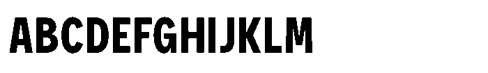 GC Monza Sans Semi Bold Condensed Font UPPERCASE