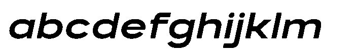 GC Monza Sans Semi Bold Expanded Italic FONT