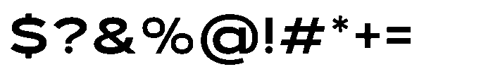 GC Monza Sans Semi Bold Expanded Font OTHER CHARS