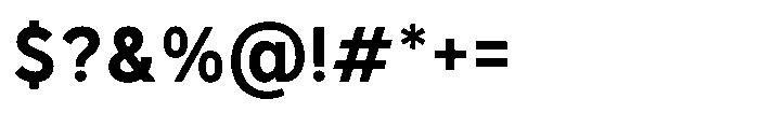 GC Monza Sans Semi Bold Semi Condensed Font OTHER CHARS