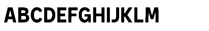 GC Monza Sans Semi Bold Semi Condensed Font UPPERCASE