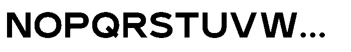 GC Monza Sans Semi Bold Semi Expanded Font UPPERCASE