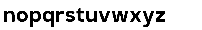 GC Monza Sans Semi Bold Font LOWERCASE