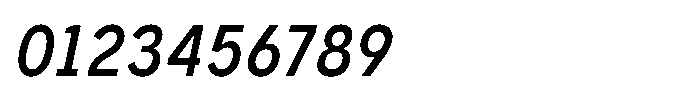 GC Monza Sans Semi Condensed Italic Font OTHER CHARS