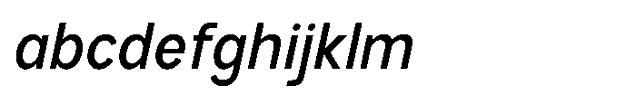 GC Monza Sans Semi Condensed Italic FONT