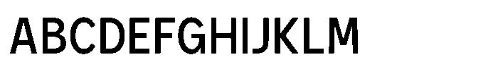GC Monza Sans Semi Condensed Font UPPERCASE