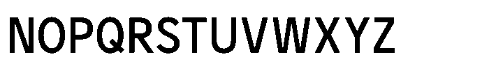 GC Monza Sans Semi Condensed Font UPPERCASE