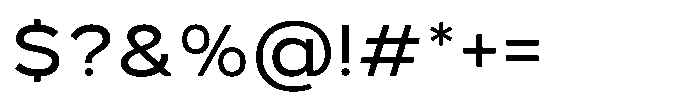 GC Monza Sans Semi Expanded Font OTHER CHARS
