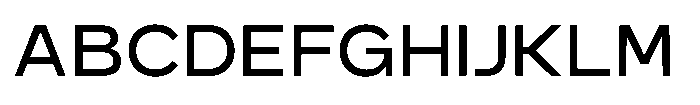 GC Monza Sans Semi Expanded Font UPPERCASE