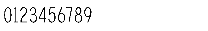 GC Monza Sans Thin Condensed Font OTHER CHARS