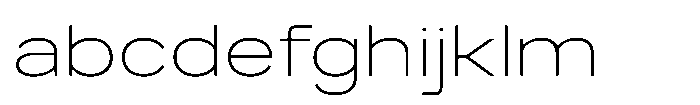 GC Monza Sans Thin Expanded FONT