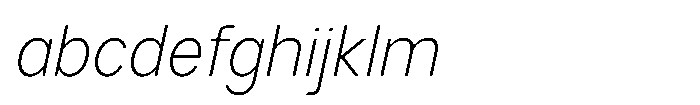 GC Monza Sans Thin Semi Condensed Italic FONT