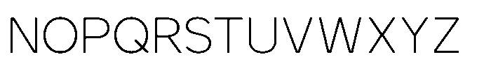 GC Monza Sans Thin Font UPPERCASE