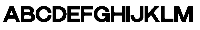 GC Morth Sans Bold Font UPPERCASE