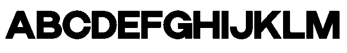 GC Morth Sans Extra Bold Font UPPERCASE