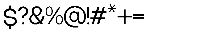 GC Morth Sans Light Font OTHER CHARS
