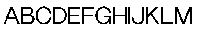 GC Morth Sans Light Font UPPERCASE