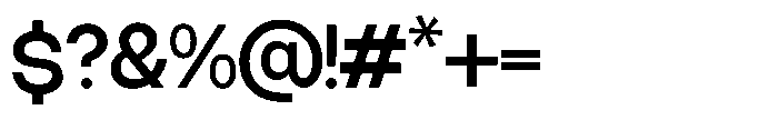 GC Morth Sans Medium Font OTHER CHARS
